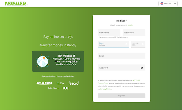 neteller signup