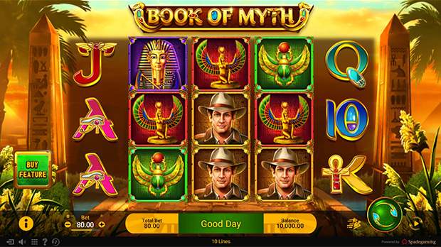 book of myth slot