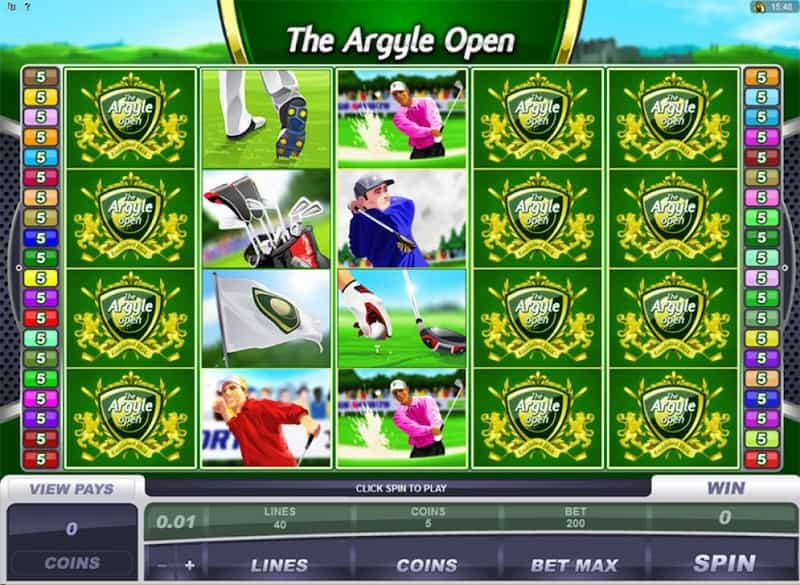 argyle open slot