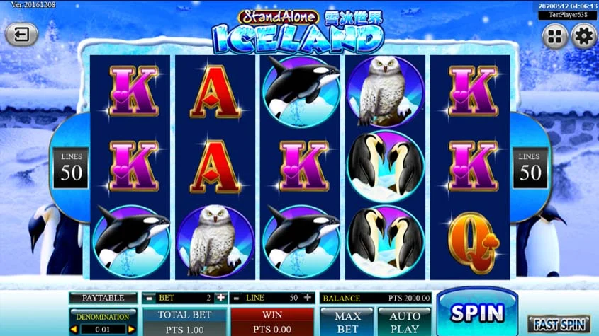 iceland slot screenshot