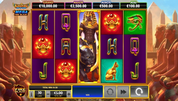 The Khonsu God of Moon online slot release