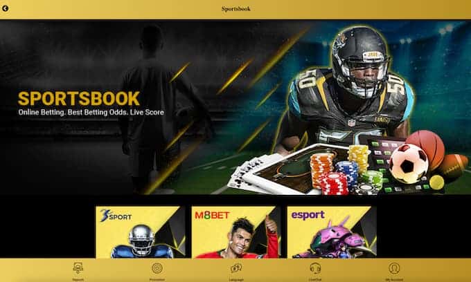 VTBet88 sports betting Malaysia review - sportsbook page screen