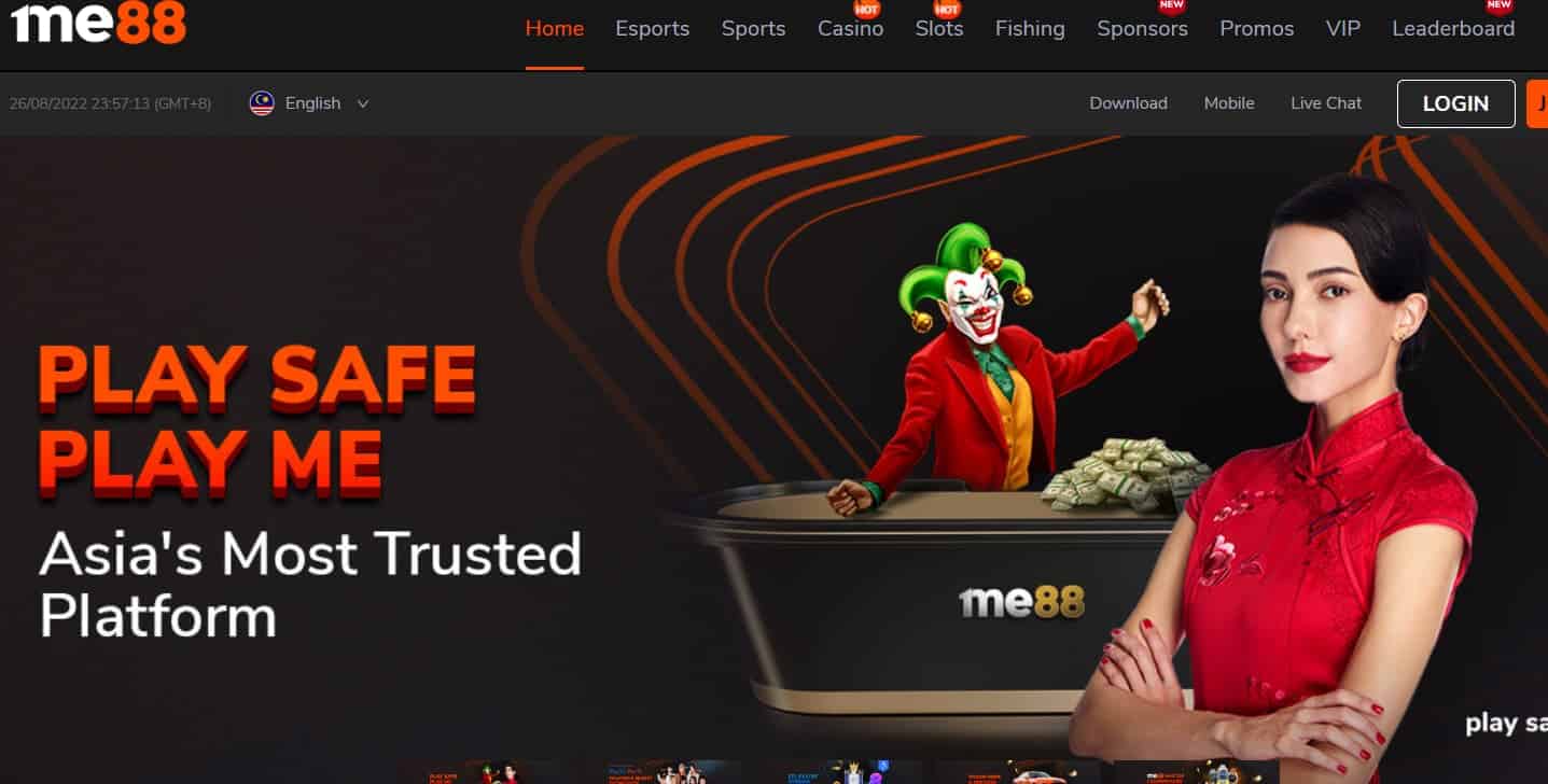 Me88 - Great Choice of Online Slots in Malaysia