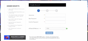 SCR888 Malaysia - account creation